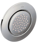 Mosaic Round Single Function Shower Body Spray with Hydro Jet Massage, chrome finish, wall mounted, 3-1/4 inch spray head.