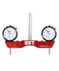 Custom Fit Mill And Lathe Tramming System with 0.0005 Inch Dial Indicators for precise alignment and square calibration