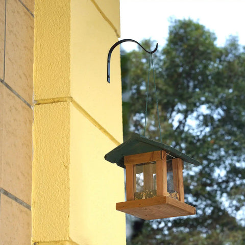4 Pack Iron Wall Hooks For Hanging Plant Lanterns And More Dope Versatile Outdoor Indoor Metal Brackets For Bird Feeders
