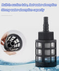 4 Pack Garden Hose Filters 3/8 To 1/2 Inch Inner Diameter Heavy Duty Stainless Steel Strainer Water Pump Connector close-up