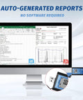 Vibration Data Logger And USB Shock Monitor For Shipping And Transport With 3 Axis Acceleration Sensor Records Shock Events With Time And Temperature Auto Generated PDF And CSV Reports No Software Needed 34560 Data Points Capacity on monitor