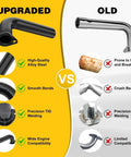 Comparison of upgraded Exhaust Header Pipe Kit For Predator 212cc 224cc And GX160 GX200 Engines with old version features.
