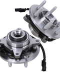 Beefed Up Front Wheel Bearing Hub Assembly For 2011 To 2014 Ford Expedition F 150 Lincoln Navigator 4WD Six Lug Two Piece Set