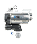Heavy Duty 20 GPM Fuel Transfer Pump With 1 Inch Outlet For Gasoline And Diesel 115 Volt AC Plug and Play Setup components and fittings.