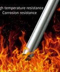 Pro Grade 2 Pack 10mm By 600mm Linear Motion Rods Chrome Plated showing high temperature resistance