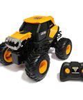 Digatron One Fifteen Scale RC Monster Truck With 2.4GHz Full Function Remote Control for indoor outdoor play displayed with remote controller