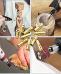 Versatile 10 Piece Drill Chuck Adapter Kit For Rotary Tools With Precision Collet Set used in various DIY projects