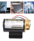 Electric Oil Pump 12 LPM Beefy Brass Gear Motor for Workshop and Auto Repair Transfer Pump 55 PSI for Viscous Liquids Quick Maintenance 24V Industrial Equipment brass gear pump with 24V motor
