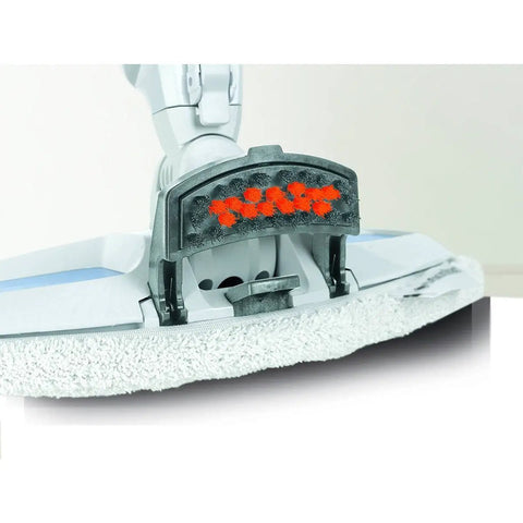 Washable Microfiber Mop Pads Replacement For Bissell PowerFresh 1940 Series Steam Mop with scrubbing strip detail