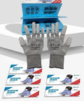 Pro Grade 9 Piece Solder Mask Repair Kit For Samsung Exynos Boards With Green Oil UV Stencil Set ESD Gloves packaging