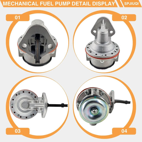 Beefy Mechanical Fuel Pump For Jeep CJ5 CJ5A CJ6 CJ6A Dispatcher Jeepster Commando Willys DJ3 DJ5 DJ6 Two Point Two Liter Inline Four
