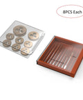 SAE And Metric Coated Bearing Steel Tap And Die Rethreading Kit 131 Piece Set Pro Grade Tools with dies and taps in case