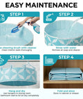 Easy maintenance steps for Heavy Duty Foldable Dog Pool For Large Dogs With 0.5mm PVC, Non Slip Bottom, Collapsible Kiddie Pool