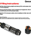 1/24 RC Crawler Shocks Upgrade Kit With 40mm Big Bore Oil Shock Absorbers For SCX24 FCX24M and most 1/24 scale rigs