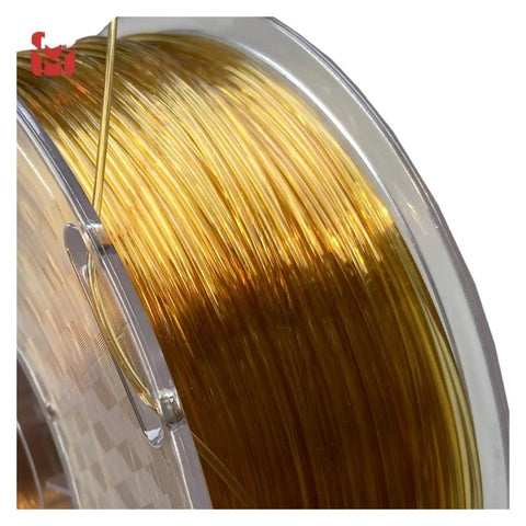 Top Shelf Amber PEI Polyetherimide 3D Printer Filament 1.75mm Spool Rock Solid High Strength Heat Resistant Engineering Plastic Built Different For Pro Builds One Kilogram