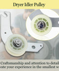 Dryer Idler Pulley in Dryer Repair Kit For Electrolux And Frigidaire That Fits EFME617STT0 EIMGD55IIW2 And More.