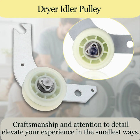 Dryer Idler Pulley in Dryer Repair Kit For Electrolux And Frigidaire That Fits EFME617STT0 EIMGD55IIW2 And More.