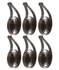 Vintage Wind Up Clock Mainspring Repair Kit, 6 Piece Mechanical Spring Replacement Set with durable steel parts