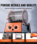 Mini Jewelry Polisher Tumbler with 3 kg capacity and 0 to 60 minute timer, 5 speed rotary finisher with polycarbonate drum
