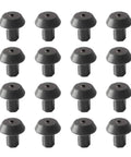 16 Pack Rubber Feet For Stovetop Grate Feet Replacement Three Sixteenth Inch Holes Compatible With GE Kenmore Gas Range Models WB02T10461 AP2622260 PS241358 DVGSU101 VGRT560 6GQ WB02K0101 247410