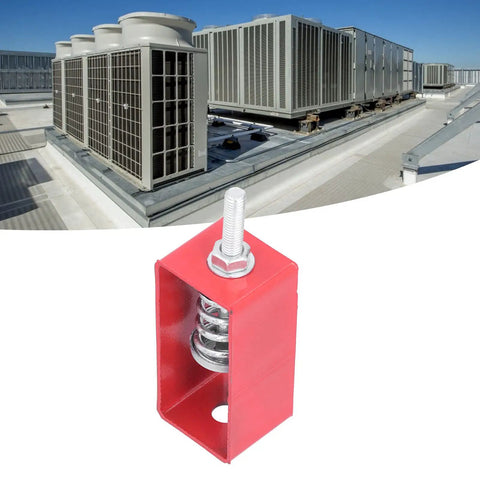 XHS 3 Alloy Spring Shock Absorber Vibration Isolator For Hoisting Equipment And Industrial Fans With Low Self Vibration Frequency Easy Install 30 To 50 Kg Load Capacity Minus 20C To 80C Durable Precision Alloy on rooftop HVAC units