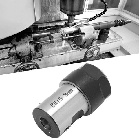 ER16 Collet Block Chuck Holder With Spiral Linear Thread for lathes drilling milling and boring machines in CNC setup
