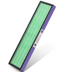 Green HEPA filter from 2 Pack HEPA Filter C Replacement With Pet Pure Treatment For Guardian Air Purifier FLT5000 And 8 Pack Activated Carbon Pre Filters For Models FLT5111 AC5000 AC5000E AC5250PT AC5350B AC5350BCA AC5350W CDAP5500B