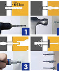 Installation guide for Heavy Duty Zinc Plated Steel Molly Bolt Anchors Kit For Drywall Hollow Wall Drive Anchors Set In 68 Piece