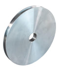 Heavy Duty Beefed Up Cable Sheave For Rotary Lifts 9.25 Inch Outer Diameter Silver Finish Compatible With SM180 SM181