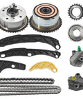 12-Piece Timing Chain Kit With VVT Sprocket For Hyundai Sonata 2016-2019 Tucson 2018-2021 And Kia Sportage 2017-2022 2.0L 2.4L Engines