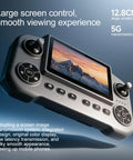 Ultra High Definition 8K Drone With 4K Video Capabilities, 4.5 Inch LCD Live Display remote with mountain image, Black Edition