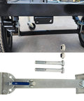 Heavy Duty Boat Trailer Jack With Wheel Tough As Nails galvanized drop leg with mounting bracket and hardware.