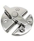 Boat Door Latch Catch Hardware 316 Stainless Steel With 180 Degree Rotating Knob For Marine Cabinets And Outdoor Use Easy To Install