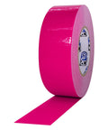 Fluorescent Pink Duct Tape 2 Inch Wide 60 Yards Heavy Duty Cloth Tape With Waterproof Backing Extra High Tack Adhesive