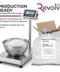 Go To Bulk 50 Lb Bag Of Lab Grade Baking Soda For Scientific Use, High Purity For pH Adjustment, Buffering, Solution Prep, Lab Workflows And Industrial Production Needs on scale