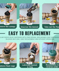 Step-by-step guide for using Complete 1/2 To 3/4 Inch Float And Bonnet Repair Kit For Backflow Preventers And PVB Valves, Universal Replacement Set