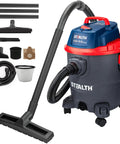Beast 5.5 Peak HP Wet And Dry Shop Vacuum With 5 Gallon Tank And Blower Drain Port Ideal For Home Garage Car Detailing