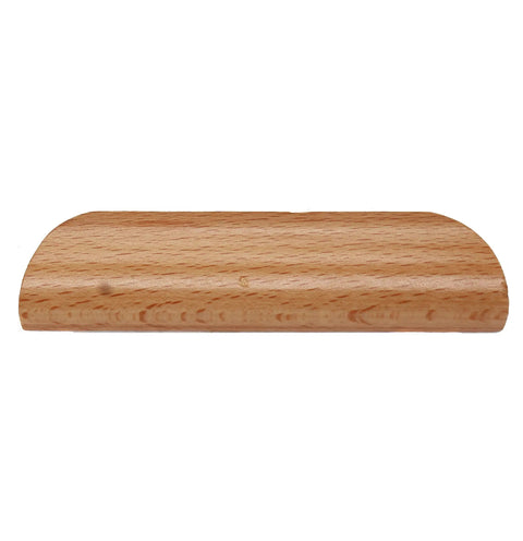 Solid Wood Cabinet Handles 5 Inch, 4 Pack Drawer And Wardrobe Pulls For Furniture And Cabinetry, natural wood grain finish