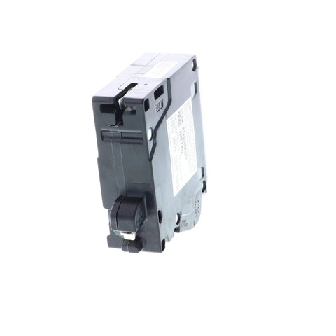 20 Amp 1 Pole Dual Function CAFCI GFCI Circuit Breaker with Plug On Neutral No Fuss Install for Load Centers, side view