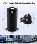Heavy Duty Tough As Nails Hydraulic Pump Motor For Unidirectional RV Leveling Power Units With 12V DC Operation Includes 150A