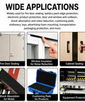 Heavy Duty Single Sided Foam Weather Stripping Tape 1/2 Inch Wide 1/4 Inch Thick 16.5 Feet Long used for fire door and cabinet sealing.