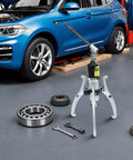 Badass 20 Ton Hydraulic Puller Kit With 3 Jaw Bearing Separator And Gear Extractor Tools Ideal For Mechanics And Auto Repair Crews Who Want To Nail Every Job Safe And Sound Plus Comes With Sturdy Storage Box In Sleek Black, on car bearing removal