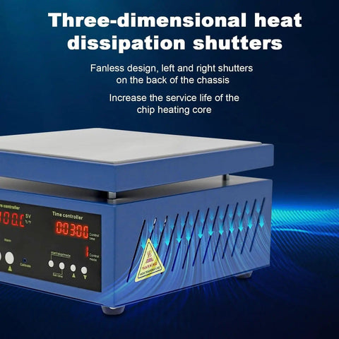 Pro Grade 700W Soldering Station With Fast Preheating And Led Microcomputer Control for stable heat and long lasting performance