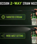 Eco Friendly Multipurpose Lubricant Spray 11 Oz precision 2-way straw nozzle demonstrating targeted stream and wide-mist setting.