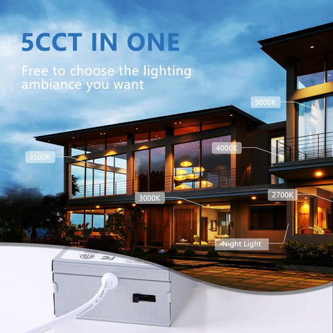 Top Shelf 6 Inch Led Recessed Lighting With Night Light Dimmable Ceiling Downlights 12 Pack 2000K Warm Amber Glow Sync Switch Control Zero Flicker Smooth Dimming Total Game Changer Upgrade