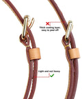 Top Shelf Genuine Vachetta Leather Shoulder Strap Straight Up Fine Short Purse Strap Thin Crossbody Handbag Replacement For Luxury Pochette Bag Apricot Tone, showing double buckle ends and genuine leather quality.