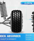 Dodge Grand Caravan Front Struts And Sway Bar Links Kit For 2008 To 2019 Not For RT Or GT Models And Not Compatible With Nivomat Rear Suspension Easy Installation Durable Front Suspension Upgrade For Smooth Ride And Tight Handling shock absorber