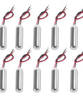 Ten DC Coreless Waterproof Micro Vibration Motors 1.5V-3V 8000-24000RPM 7x25mm for electric toothbrushes and dental equipment