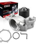 Heavy Duty Engine Water Pump With Gasket Compatible For Subaru Legacy Impreza Forester Outback Baja Saab 9 2x Without Turbo Na Engines Ej20 Ej22 Ej25 next to installation tools and gaskets.