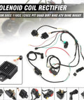 6 Coil CDI Ignition Wiring Harness Kit For Motorcycle ATV Quad Pit Bike 50cc 70cc 90cc 110cc 125cc Ignition Switch
